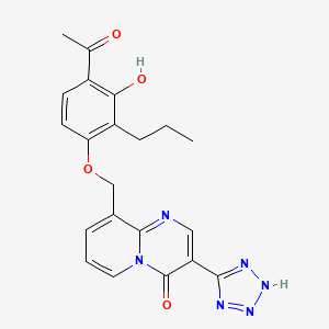 Chemical structure of AS-35
