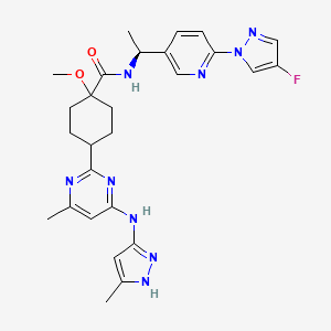 Chemical structure of Pralsetinib