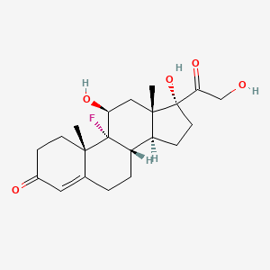 Chemical structure of Fludrocortisone