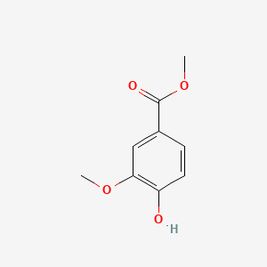 Chemical structure of Methyl vanillate