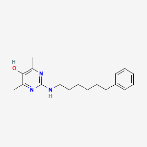 Chemical structure of Enazadrem