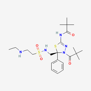 Chemical structure of Litronesib