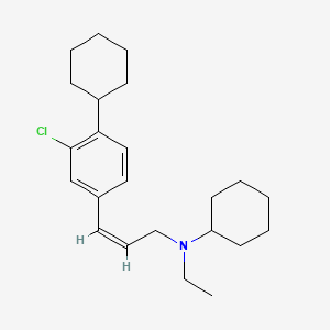 Chemical structure of SR-31747
