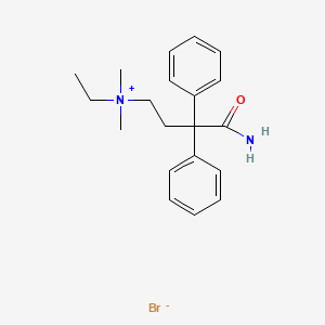 Chemical structure of Ambutonium bromide (BL700)