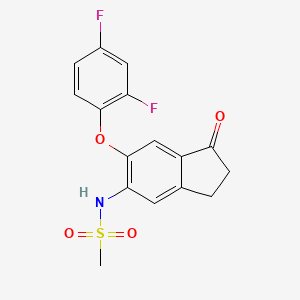 Chemical structure of Flosulide
