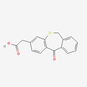 Chemical structure of Tiopinac