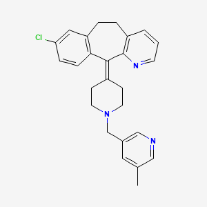 Chemical structure of Rupatadine