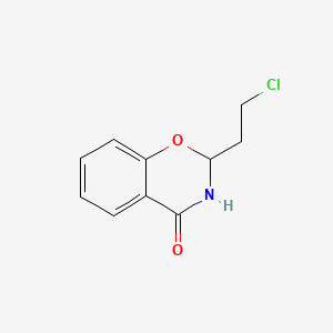 Chemical structure of Chlorthenoxazine