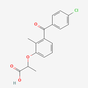 Chemical structure of Losmiprofen