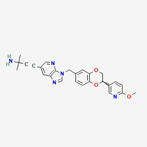 Chemical structure of GENZ-882706 (RA03546849)