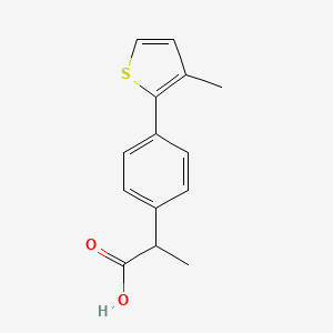 Chemical structure of Mtppa