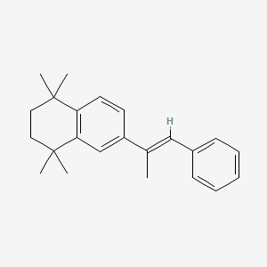 Chemical structure of Temarotene