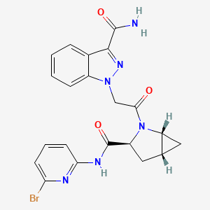 Chemical structure of Complement factor D-IN-1