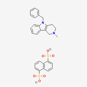 Chemical structure of Mebhydrolin Napadisilate