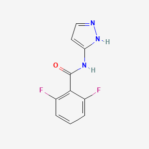 Chemical structure of CRAC intermediate 1