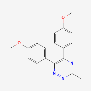 Chemical structure of Anitrazafen