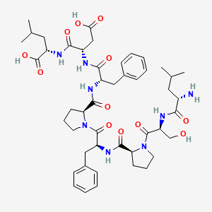 Chemical structure of p2Ca