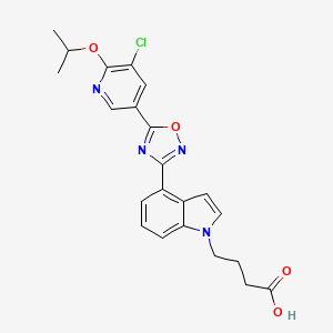 Chemical structure of GSK2018682