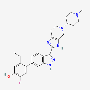 Chemical structure of JAK inhibitor 1