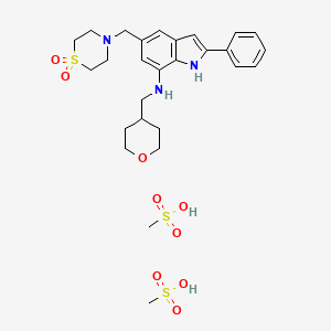 Chemical structure of NecroX-5
