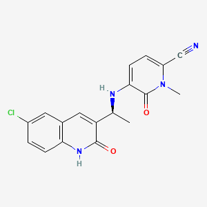 Chemical structure of Olutasidenib