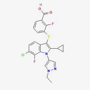 Chemical structure of PAT-505