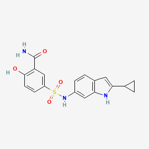 Chemical structure of CD73-IN-1