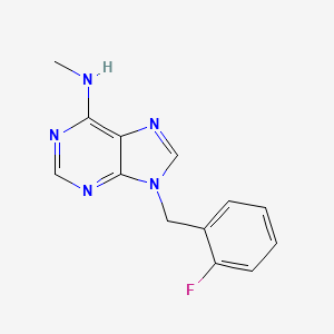 Chemical structure of BW-A 78U
