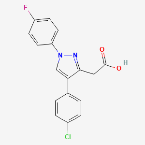 Chemical structure of Pirazolac