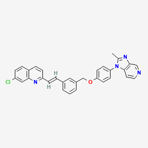 Chemical structure of CP-96486