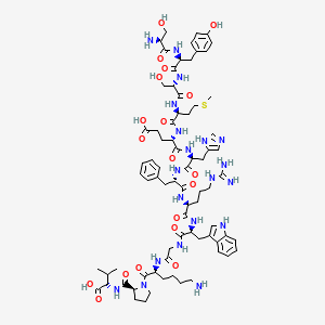Chemical structure of Tridecactide