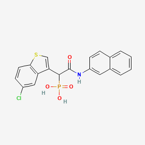 Chemical structure of Chymase-IN-1