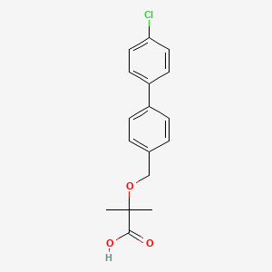 Chemical structure of Clobuzarit