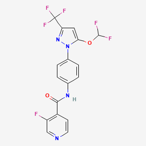 Chemical structure of NFAT Transcription Factor Regulator