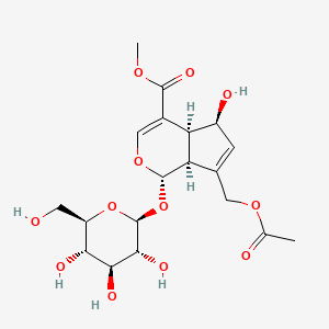 Chemical structure of Daphylloside