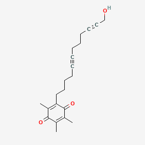 Chemical structure of Docebenone