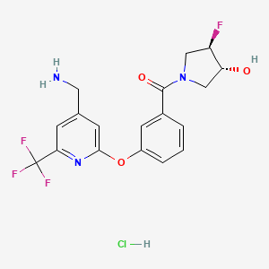 Chemical structure of PAT-1251 Hydrochloride