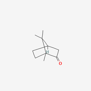 Chemical structure of Camphor