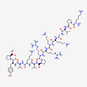 Chemical structure of Acth (11-24)