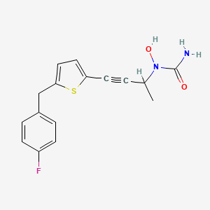 Chemical structure of Atreleuton