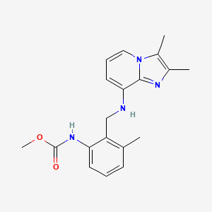 Chemical structure of Pumaprazole