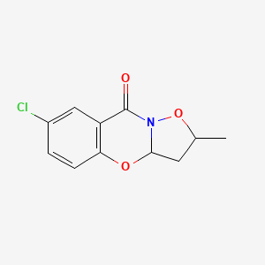 Chemical structure of Meseclazone