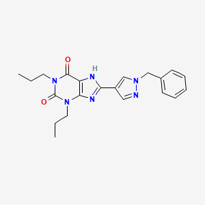 Chemical structure of A2B receptor antagonist 1