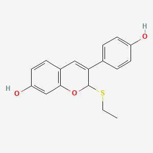 Chemical structure of Anti-inflammatory agent 1