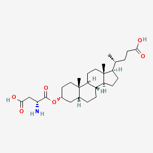 Chemical structure of α-2,3-sialyltransferase-IN-1