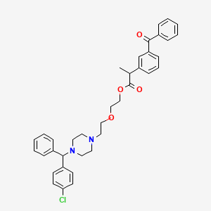 Chemical structure of Fenclozine