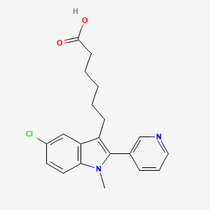 Chemical structure of CGS 15435