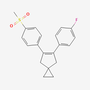 Chemical structure of SC58451