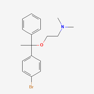Chemical structure of Embramine