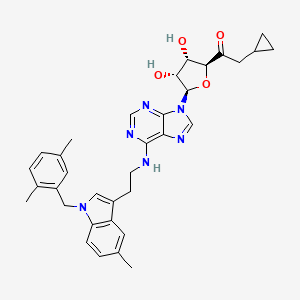 Chemical structure of UP202-56